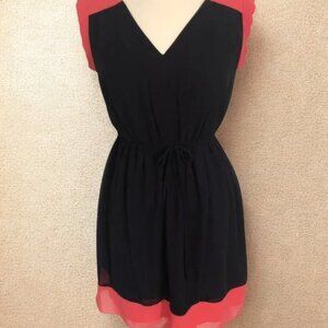 Navy/Coral Dress